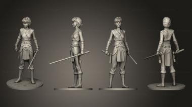 Figurines of people Cults Jedi Anna 3d model
