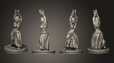 Figurines of people Empire of Scorching Sands Dancer A Based 3d model