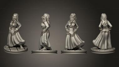 Figurines of people Empire of Scorching Sands Dancer B Based 3d model