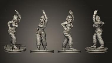 Figurines of people Empire of Scorching Sands Dancer C Based 3d model