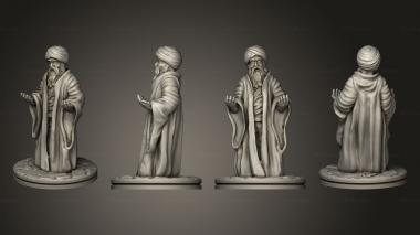 Figurines of people Empire of Scorching Sands Old Man Standing Based 3d model