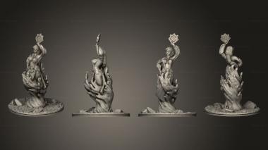 Figurines of people Empire of Scorching Sands Water Djinn Based 3d model