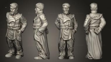 Figurines of people Evan Carothers Ambassador Craine Based 3d model