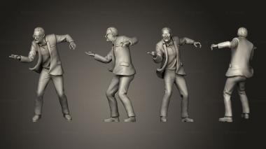 Figurines of people Excelsior Man 3d model