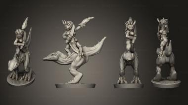 Figurines of people Excess God Cavalry calvary eg calv m 10 1 3d model