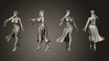 Figurines of people Fantasy Melisandre 3d model