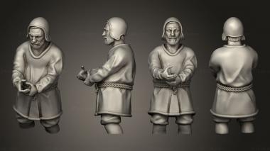 Figurines of people Fisherman Fm 3 ns 3d model