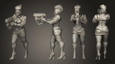 Figurines of people FKMSA COUNTER INTEL AGENT KATHLEEN RUBYO v 2 3d model