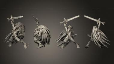 Figurines of people Frenzy Korred 3d model