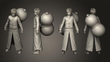 Figurines of people gaara jump force 3d model