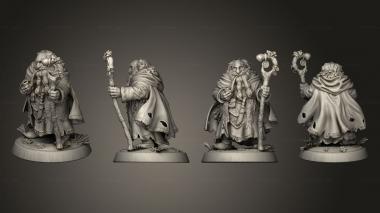 Figurines of people Galjin Hollow 3d model