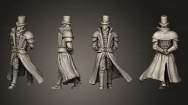 Figurines of people Gear town Masked Baron 3d model