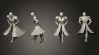 Figurines of people hit dragon ball fighterz 3d model