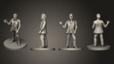 Figurines of people Horror Bob Jenkins 3d model