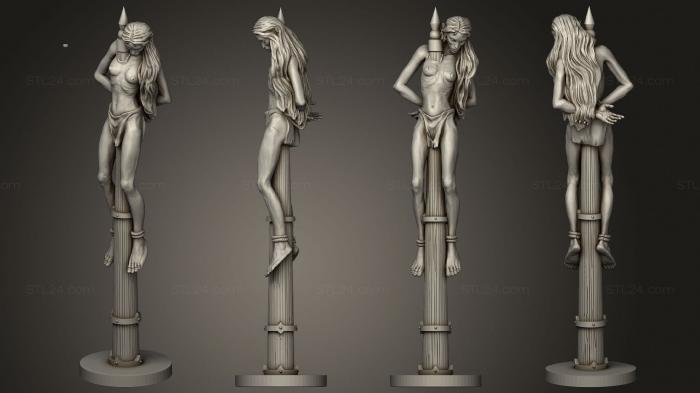 Figurines of people (Impaled 3, STKH_0687) 3D models for cnc
