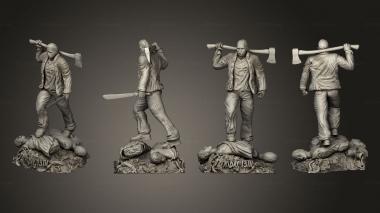 Figurines of people Jason fridayth 13 by Davide Barba 3d model