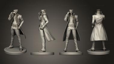 Figurines of people Jonathan Joestar 3d model