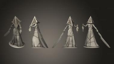 Figurines of people Kalobas Pyramid Head 3d model
