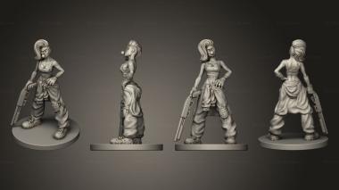 Figurines of people Karen 3d model