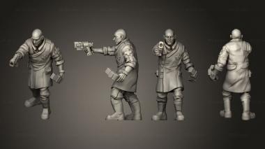 Figurines of people Katarzyna Action Pose 3d model