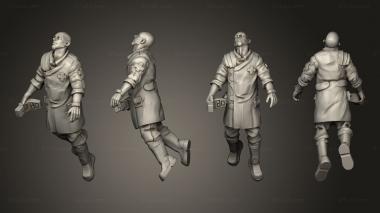 Figurines of people Katarzyna Zero G 3d model