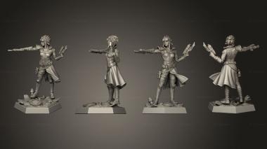 Figurines of people Ke Teh 3d model