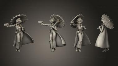 Figurines of people Kimiko 3d model