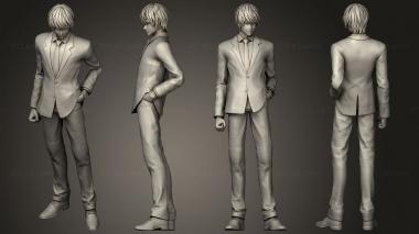 Figurines of people Light Yagami Jump Force 3d model