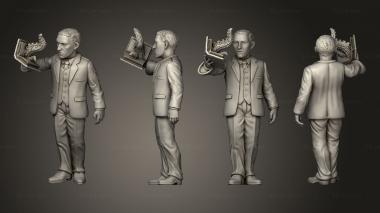 Figurines of people LOVECRAFT 2 3d model