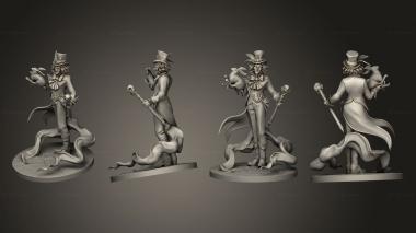 Figurines of people Mad Hatterpresupport 3d model