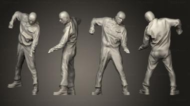 Figurines of people mecanicos 345 3d model