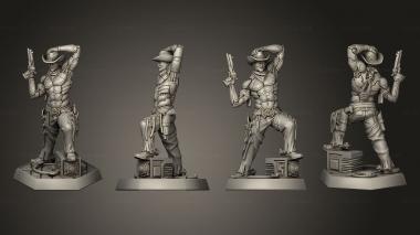 Figurines of people Mike 3d model