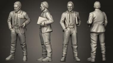 Figurines of people Mobius M Chrono Agent Morpheo 3d model