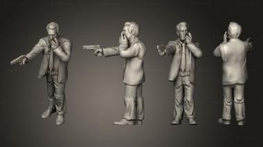 Figurines of people modern day survivor series franz a fixed v 001 3d model