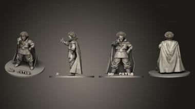 Figurines of people mr satan 3d model