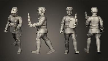 Figurines of people Navy Crew 1 3d model