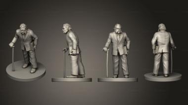 Figurines of people orror Harvey Walters 3d model
