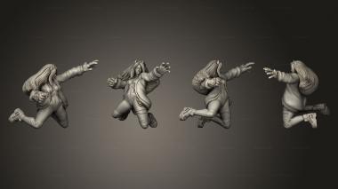 Figurines of people Outrunner Becca 2 3d model