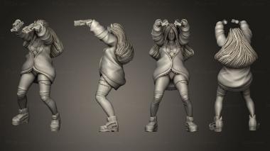 Figurines of people Outrunner Becca 3d model