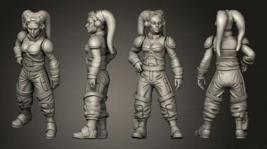 Figurines of people Phantom Leader Pilot 3d model