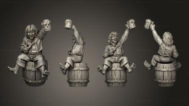Figurines of people Pip 3d model