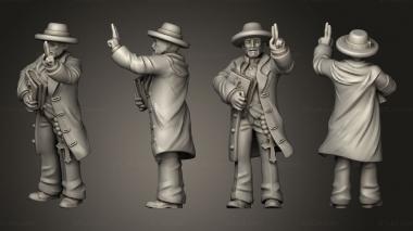 Figurines of people Pollygrim Priest Word 3d model
