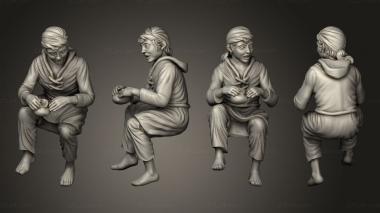 Figurines of people Potters Boy 1 3d model