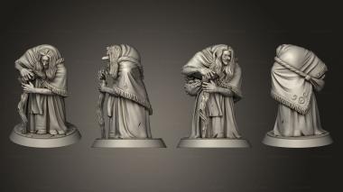 Figurines of people Red Hag 3d model