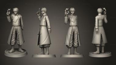 Figurines of people Roy Mustang k 77 3d model