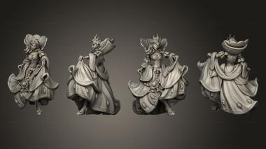 Figurines of people Royal Feast Maiden 3d model