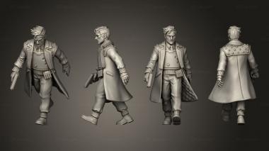 Figurines of people Ryan Ford 3d model