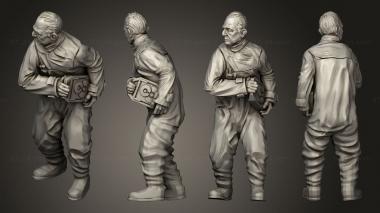 Figurines of people Scientist Objective 3d model
