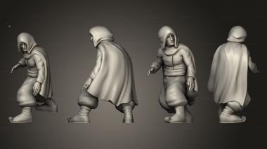 Figurines of people Scout 3d model