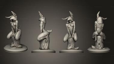 Figurines of people silvestrismoker splitkeyed 3d model
